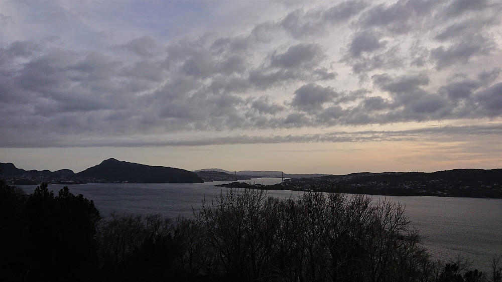 View west from Hellen festning