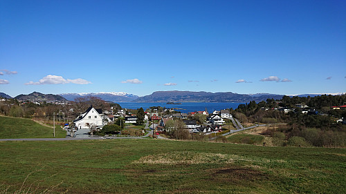Leknesvågen and Fusafjellet