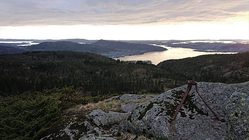 View from in front of Lundekvam