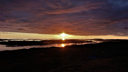 Sunset from Rundemanen Vest