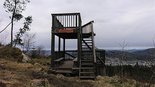 Granbakketårnet above Skomakerdiket