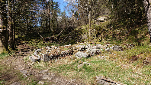 The ruins of Chr. Sundts hytte