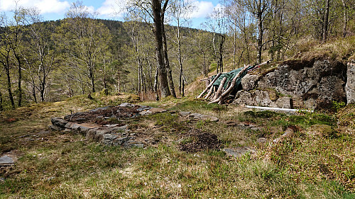 The ruins of Kristian Bings hytte
