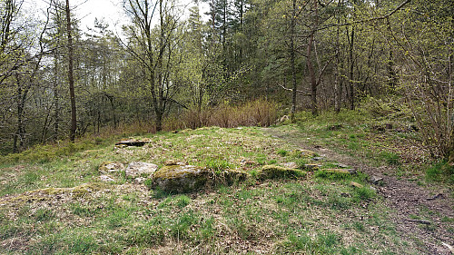 The ruins of Treskoen