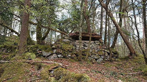 The ruins of Gjerdehytten