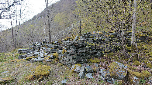 The ruins of Steinhytten