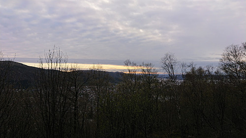The limited views from Steinhytten