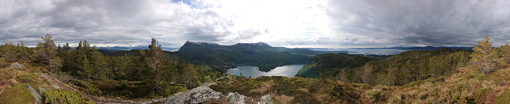 Panoramic view from Kannikenuten