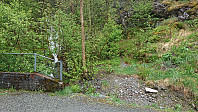 Trailhead in Tarlebøveien