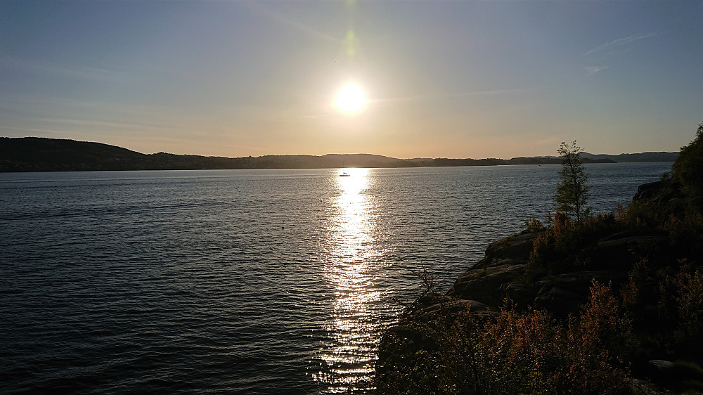 Sunset above Askøy
