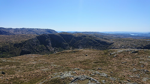 Klovskardfjellet from Kinno