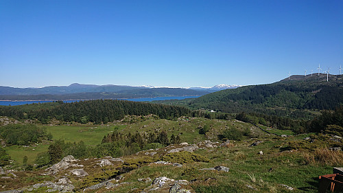 Southeast from Tuftalandsfjellet