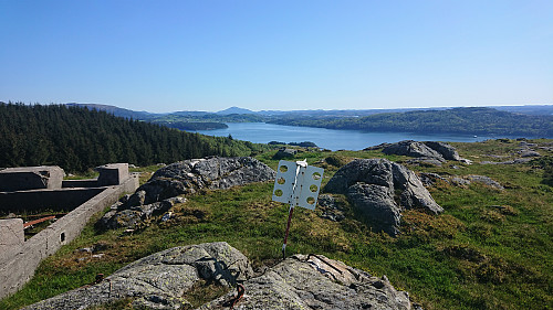 Tuftalandsfjellet with Siggjo in the background