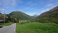 The end of Hauglandsdalen