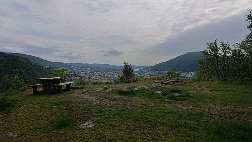 View south from Café Knatten