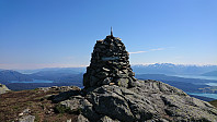 Hovlandsnuten. View east.