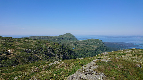 Northwest towards Tysnessåta from Hovlandsnuten