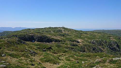 Etlådnefjellet from Hovlandsnuten