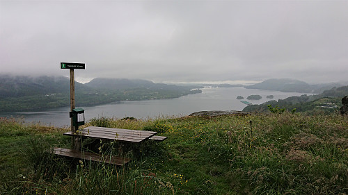 Radfjorden from Hestefjellet