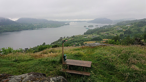 Radfjorden from Hestefjellet