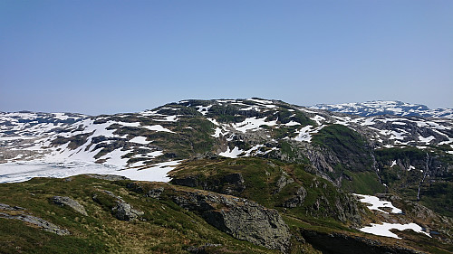 Trollskarnuten from Hjellafjellet