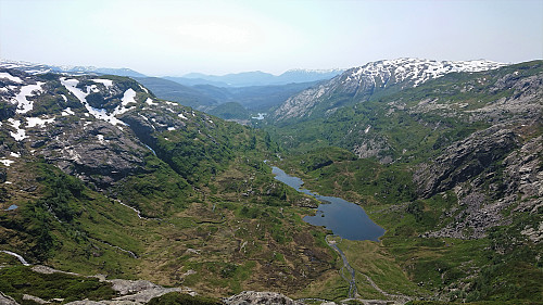 Dukabotnen from the ascent to Trollskarnuten