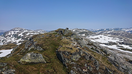 The summit of Trollskarnuten