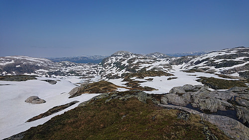 Towards Storliknausen from Trollskarnuten