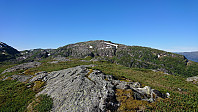 Burlifjellet from Ullandsfjellet