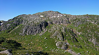 Burlifjellet from Tangafjellet