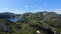 Svartatjørni and Skorafjellet