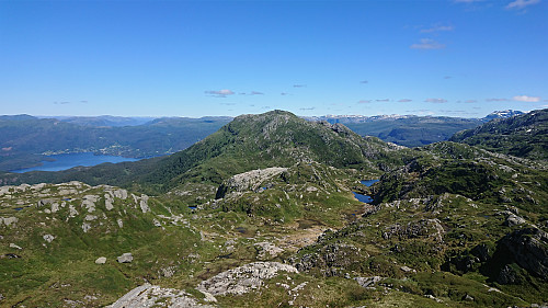 Burlifjellet from Skorafjellet