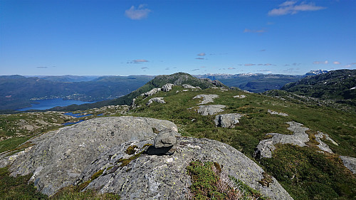Skorafjellet with Burlifjellet in the background