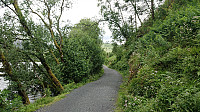 Gravel road along Myrdalsvatnet