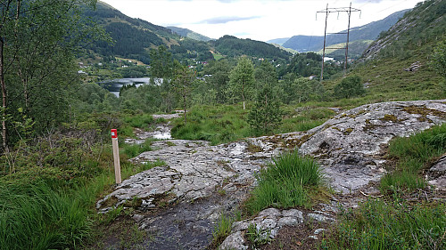 The final descent towards Søylevatnet