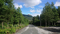 Kjerringafjellet from Holdhus