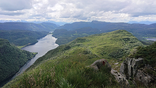 South from the trail to Kjerringafjell