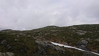 Approaching Gleinefjellet