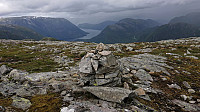 Matresfjorden from Gleinefjellet