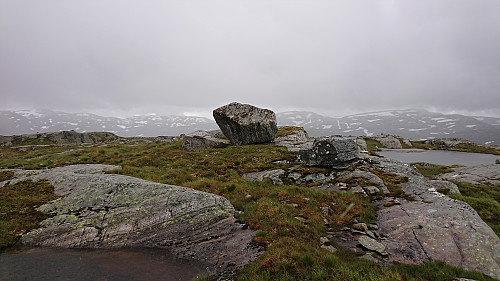 The highest point at Sætrefjellet