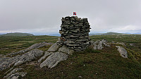 The highest point at Byfjellene