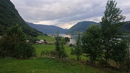 View towards Stedjeåsen from the end of the hike.