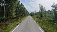 The road at Huglo