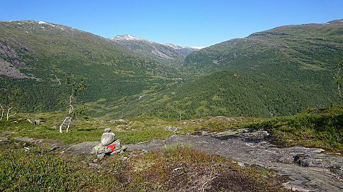 Vigdalen from the descent