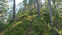 Trail/track to Storgjelsknausen