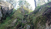 Trail/track to Storgjelsknausen