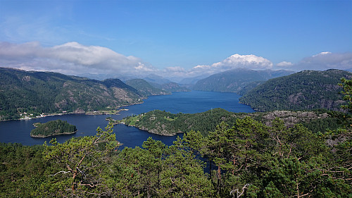 Romarheimsfjorden from the ascent