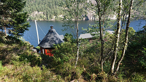 Minor trespassing to get to the private dock