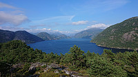 Romarheimsfjorden from the ascent