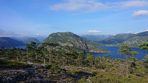 Verafjellet from the descent